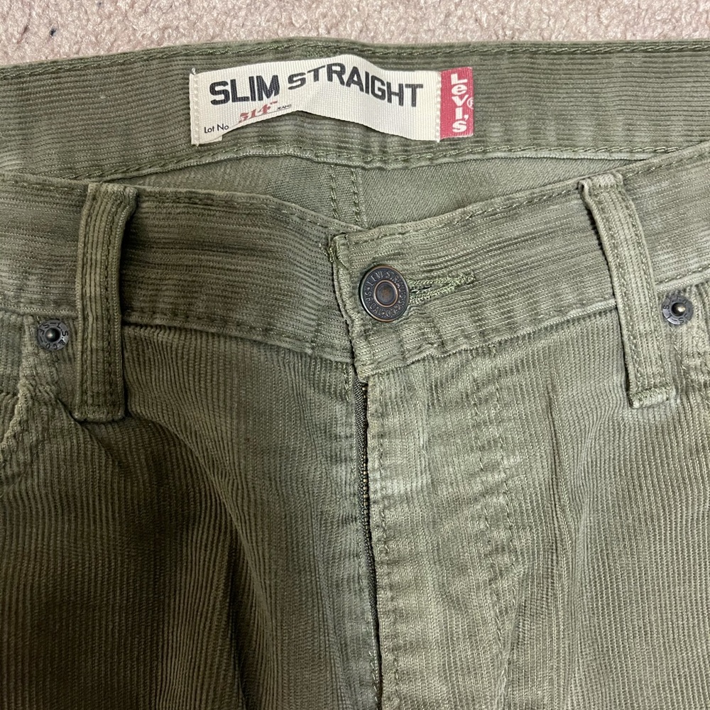 Levi’s 514 corduroy jeans